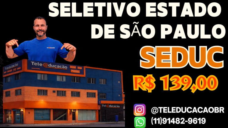 Seletivo de São Paulo – SEDUC