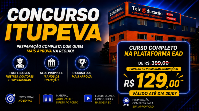 Concurso de Itupeva – SP – 2026