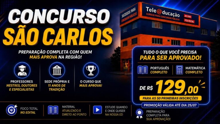 CONCURSO SÃO CARLOS