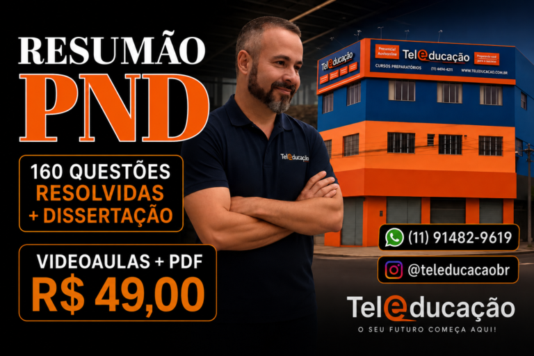 Resumão PND (Videoaulas+PDF)