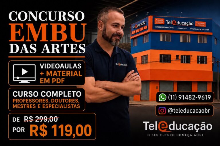 CONCURSO – EMBU DAS ARTES