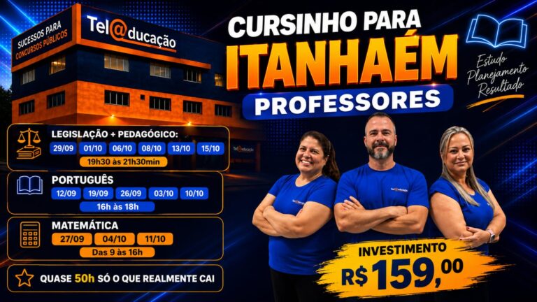 Curso ITANHAÉM